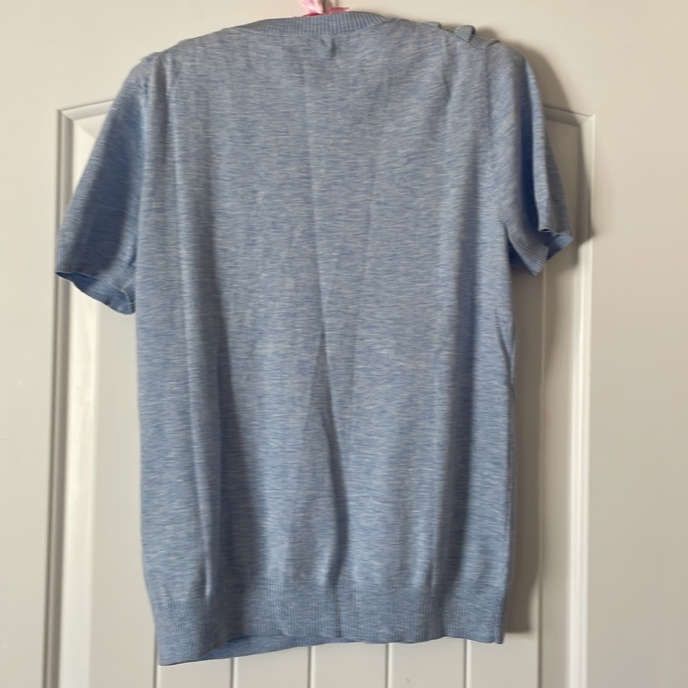 Brooks Brothers short sleeve light sweater size M - Picture 2 of 5